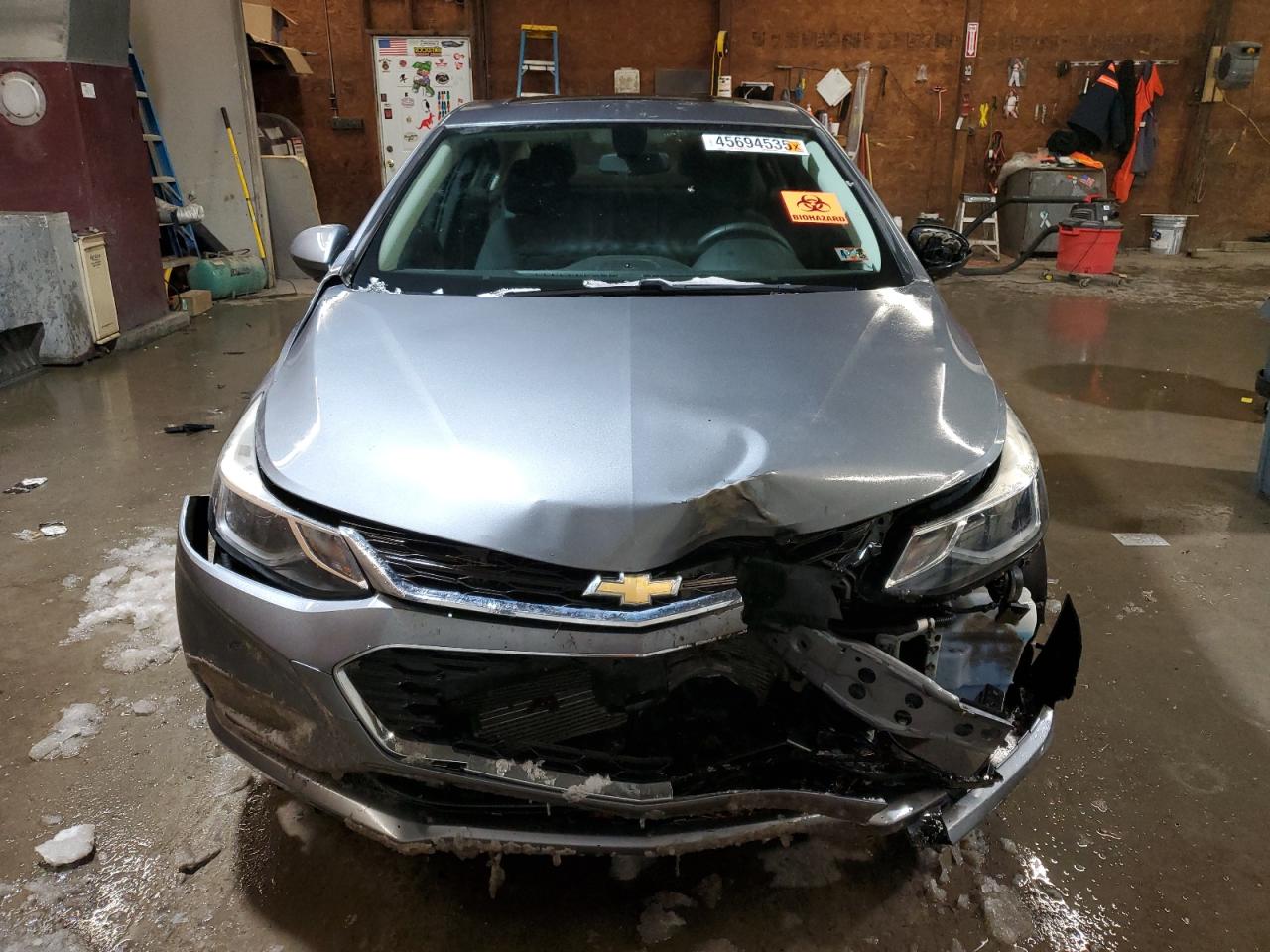 2018 Chevrolet Cruze VIN 1G1BE5SM9J7137379 Copart auction photo, front end damage thumbnail 5