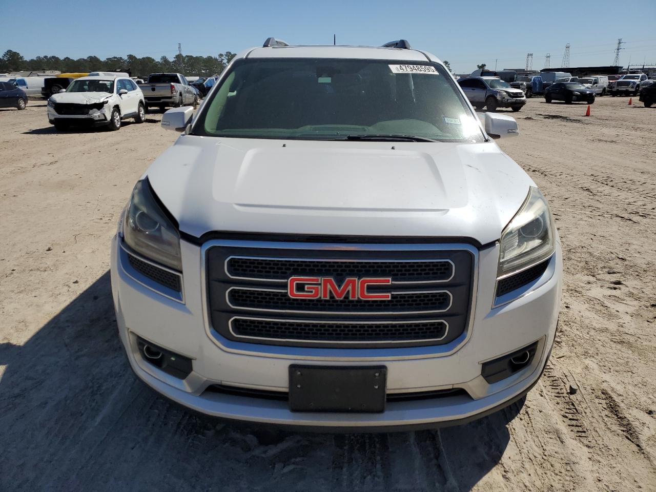 2016 GMC Acadia VIN 1GKKRRKD6GJ267610 Copart auction photo, rear end / side damage thumbnail 5