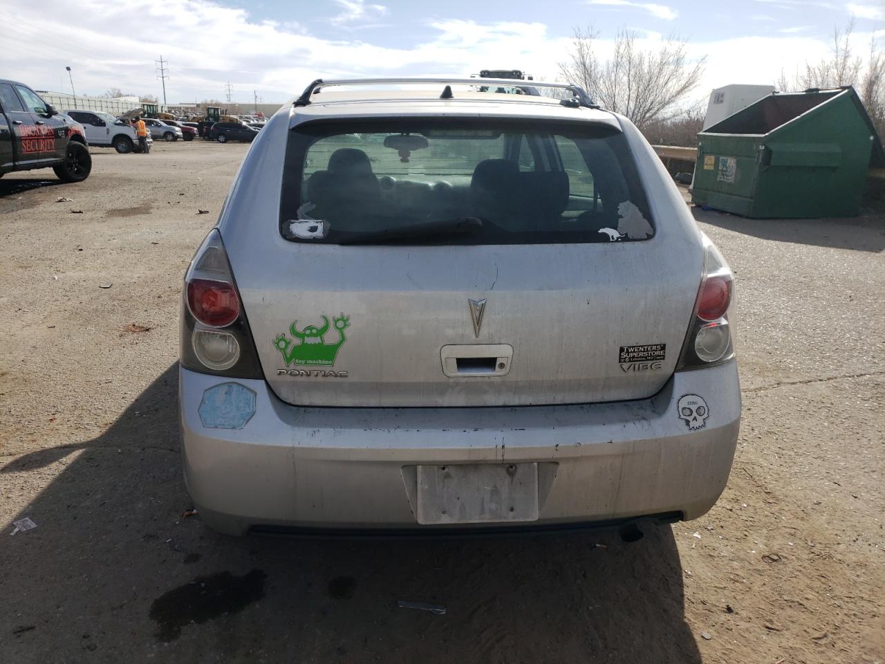 2009 Pontiac Vibe VIN 5Y2SP67009Z418340 Copart auction photo, biohazard/chemical damage thumbnail 6