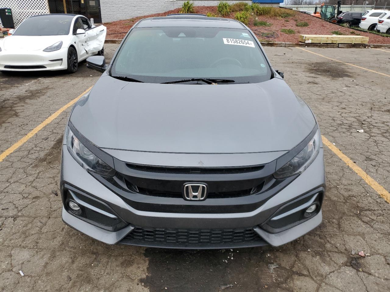 2020 Honda Civic VIN SHHFK7H64LU209235 Copart auction photo, side damage thumbnail 5