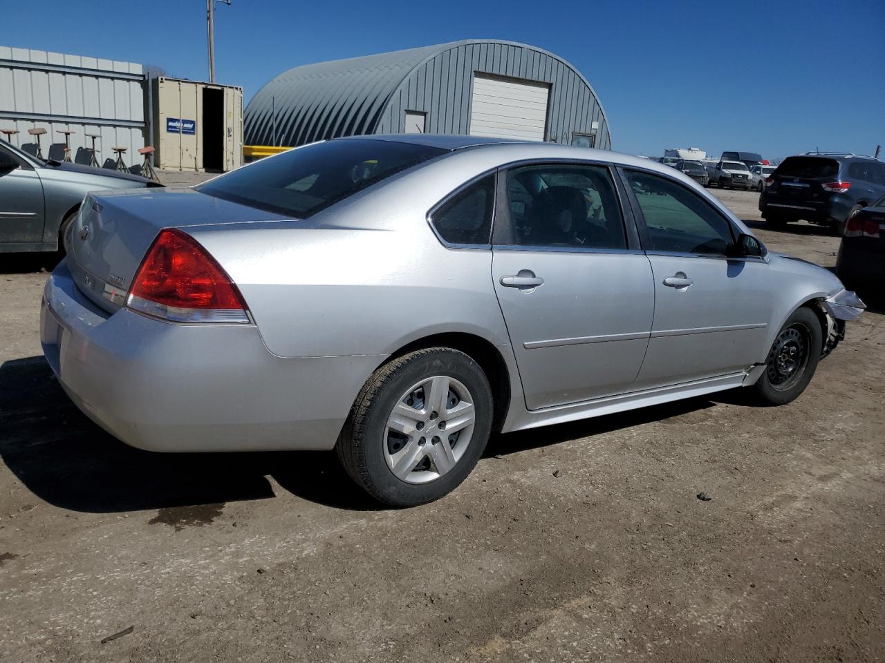 2011 Chevrolet Impala VIN 2G1WF5EKXB1248630 Copart auction photo, front end damage thumbnail 3