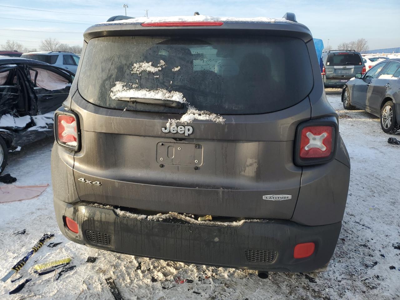 2016 Jeep Renegade VIN ZACCJBBT6GPD82875 Copart auction photo, side damage thumbnail 6