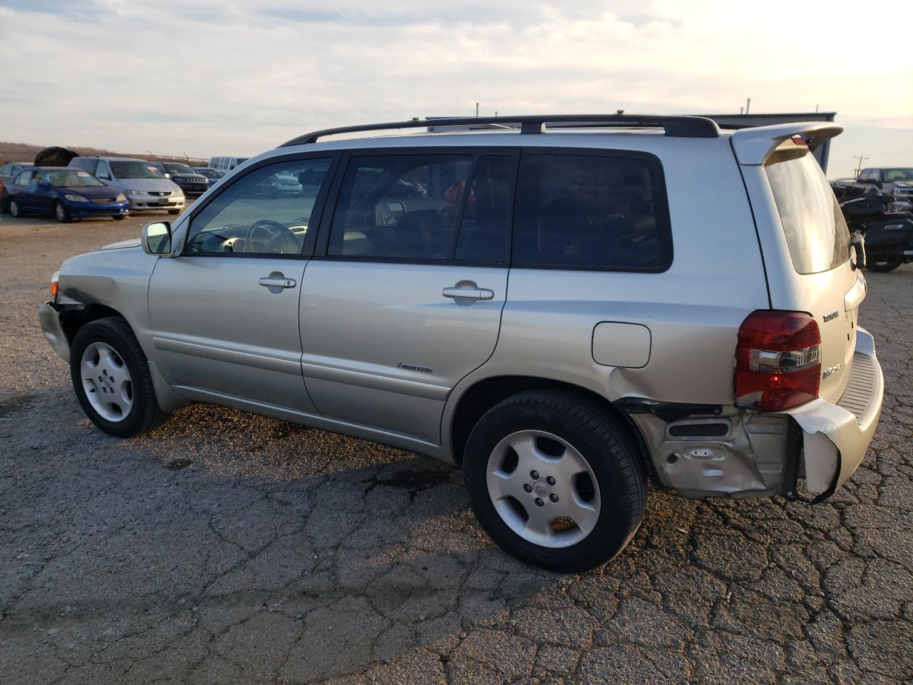 2007 Toyota Highlander VIN JTEEP21A570202309 Copart auction photo, all over / mechanical damage thumbnail 2