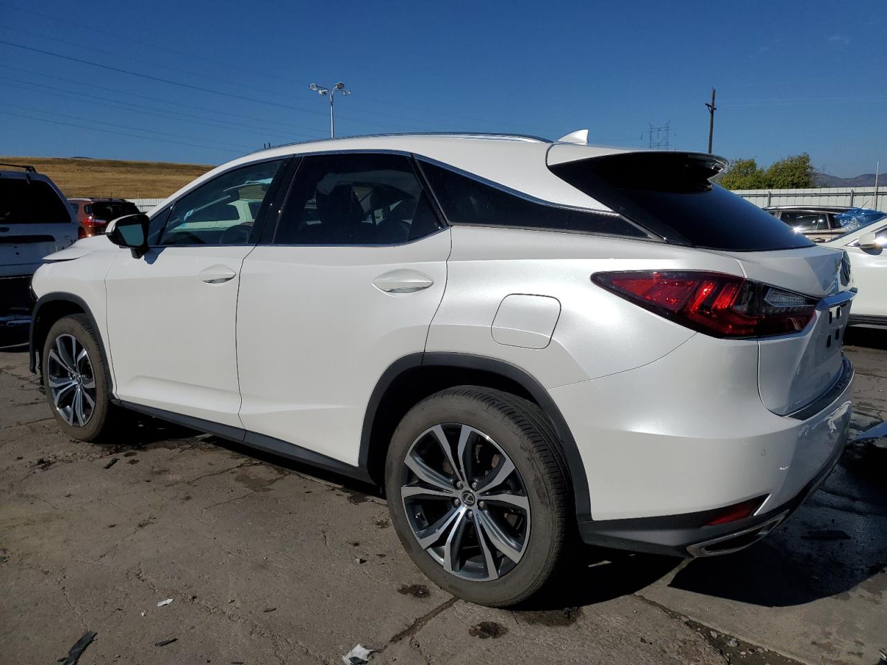 2022 Lexus RX VIN 2T2HZMDA0NC314226 Copart auction photo, rear end damage thumbnail 2