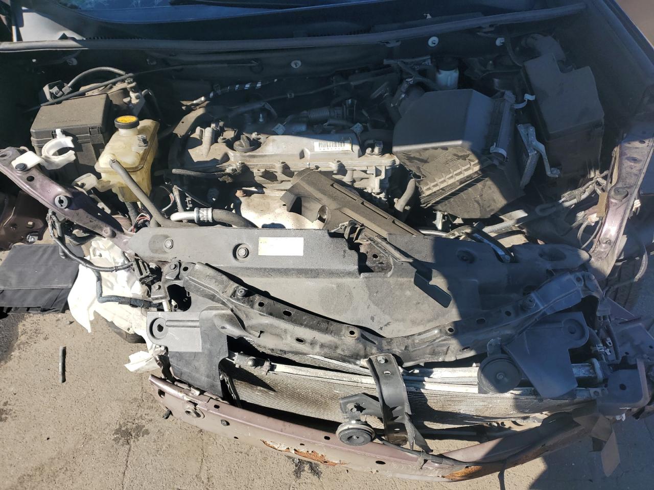 2018 Toyota RAV 4 VIN 2T3RFREV7JW721623 Copart auction photo, front end / rear end damage thumbnail 13