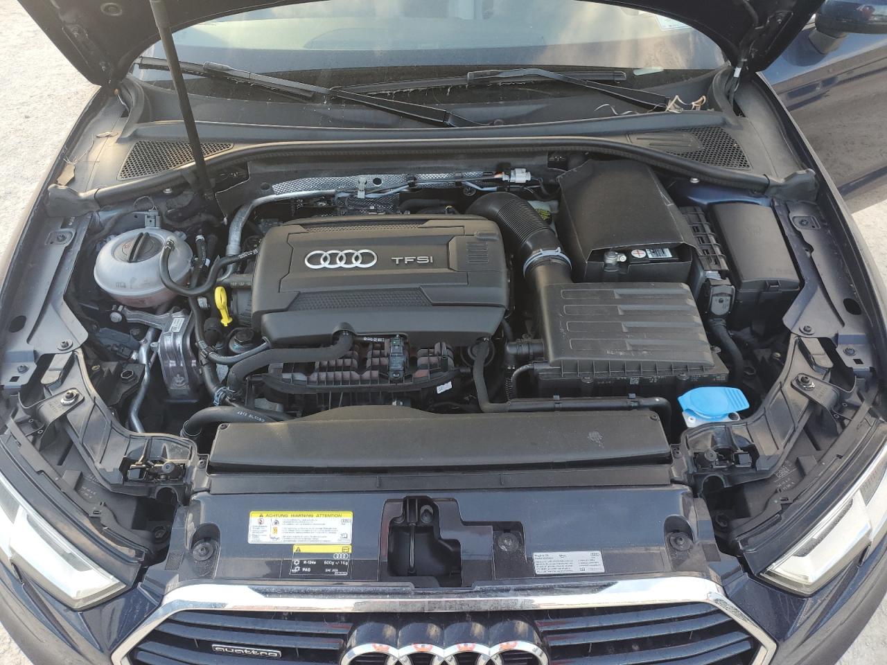 2017 Audi A3 VIN WAUY8LFF6H1071831 Copart auction photo, water/flood damage thumbnail 11