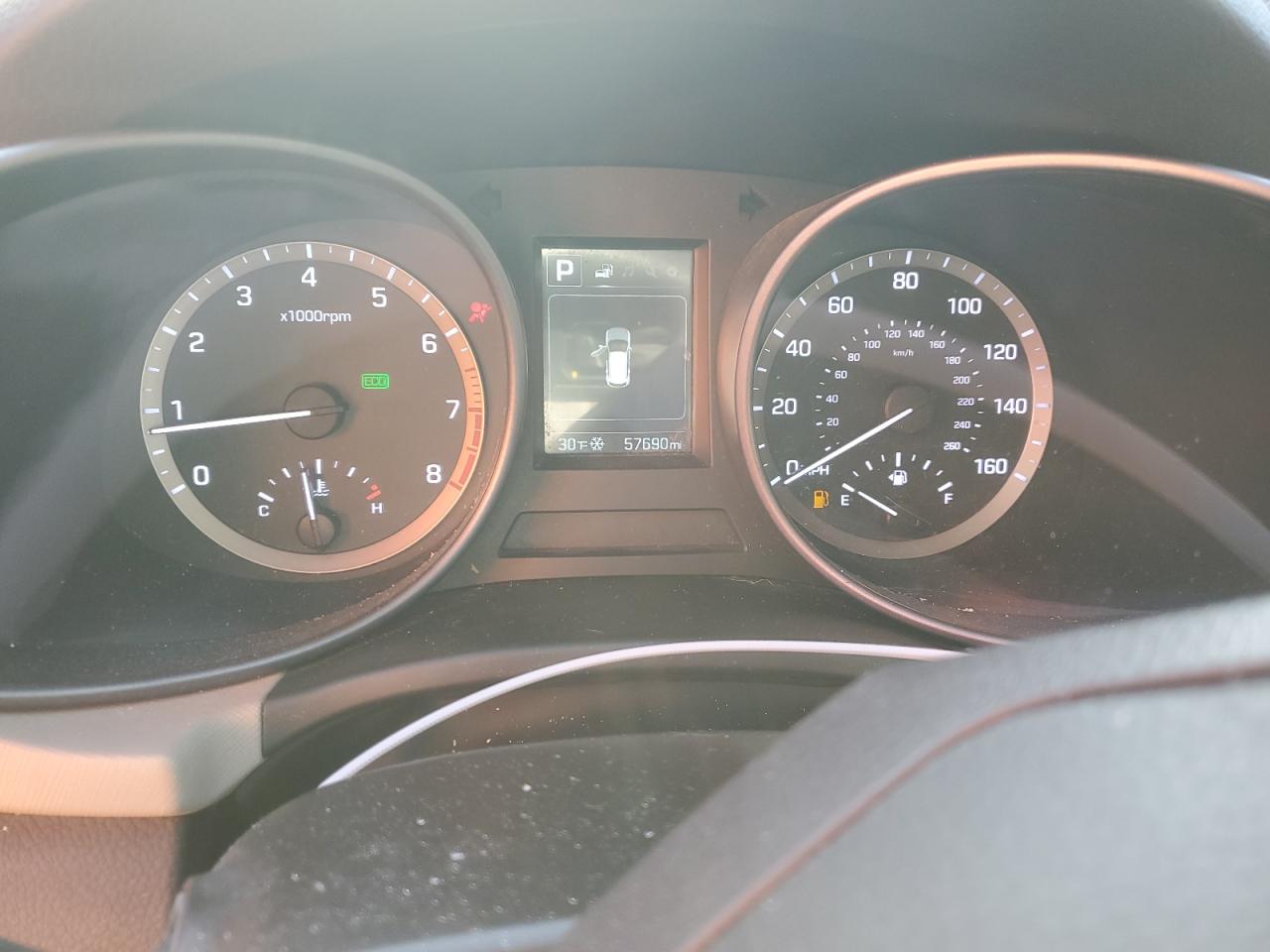 2018 Hyundai Santa Fe VIN 5XYZTDLB9JG510216 Copart auction photo, undercarriage / rear end damage thumbnail 9