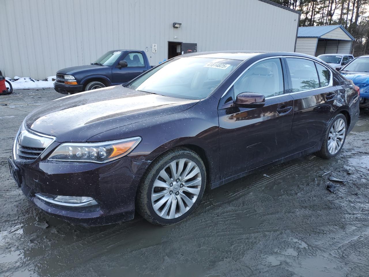 2015 Acura RLX VIN JH4KC1F5XFC001297 - Copart auction photo