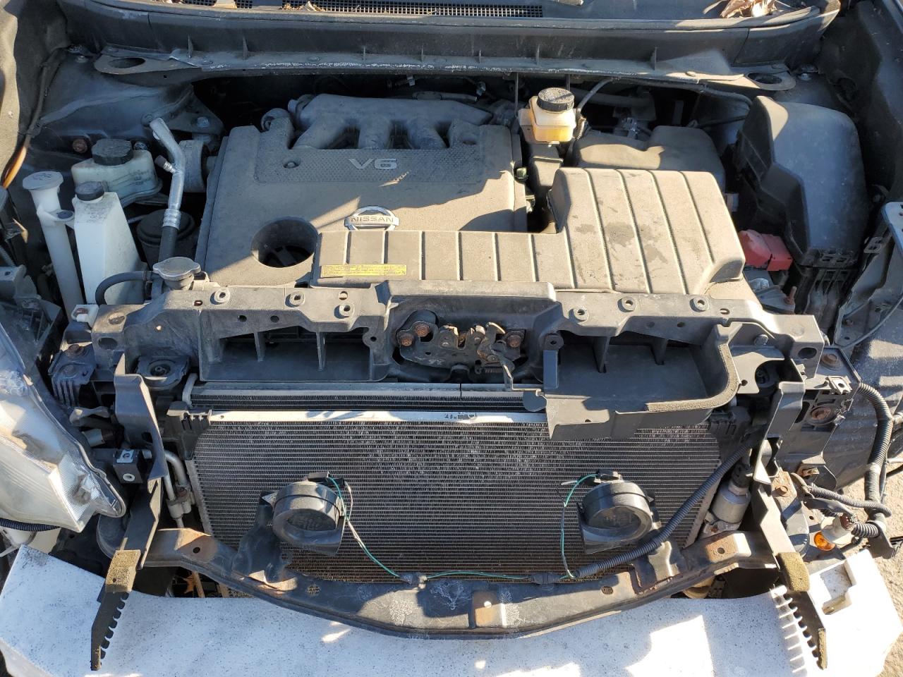 2014 Nissan Murano VIN JN8AZ1MU7EW401566 Copart auction photo, front end damage thumbnail 11