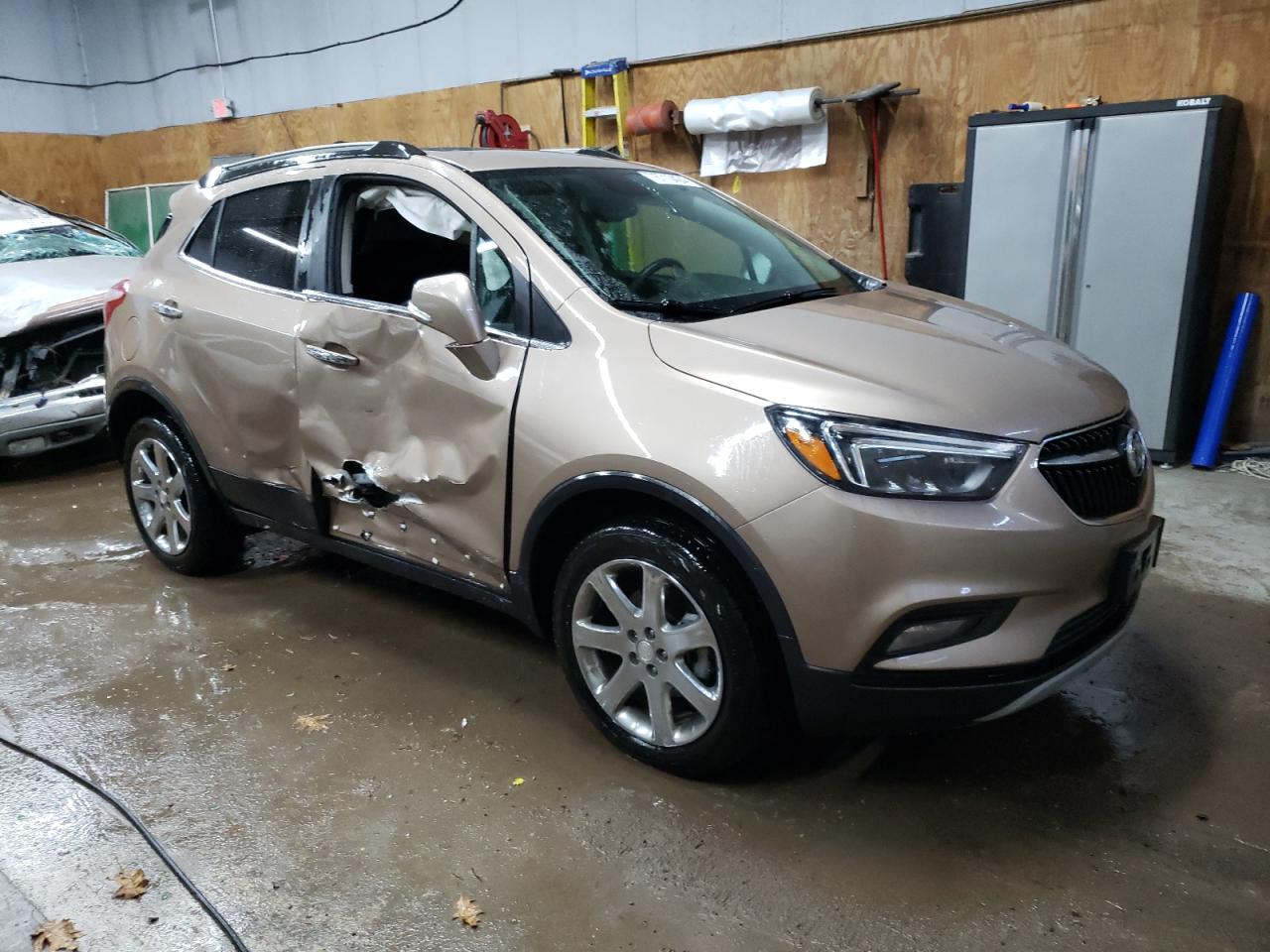 2019 Buick Encore VIN KL4CJGSB0KB836734 Copart auction photo, side / minor dent/scratches damage thumbnail 4