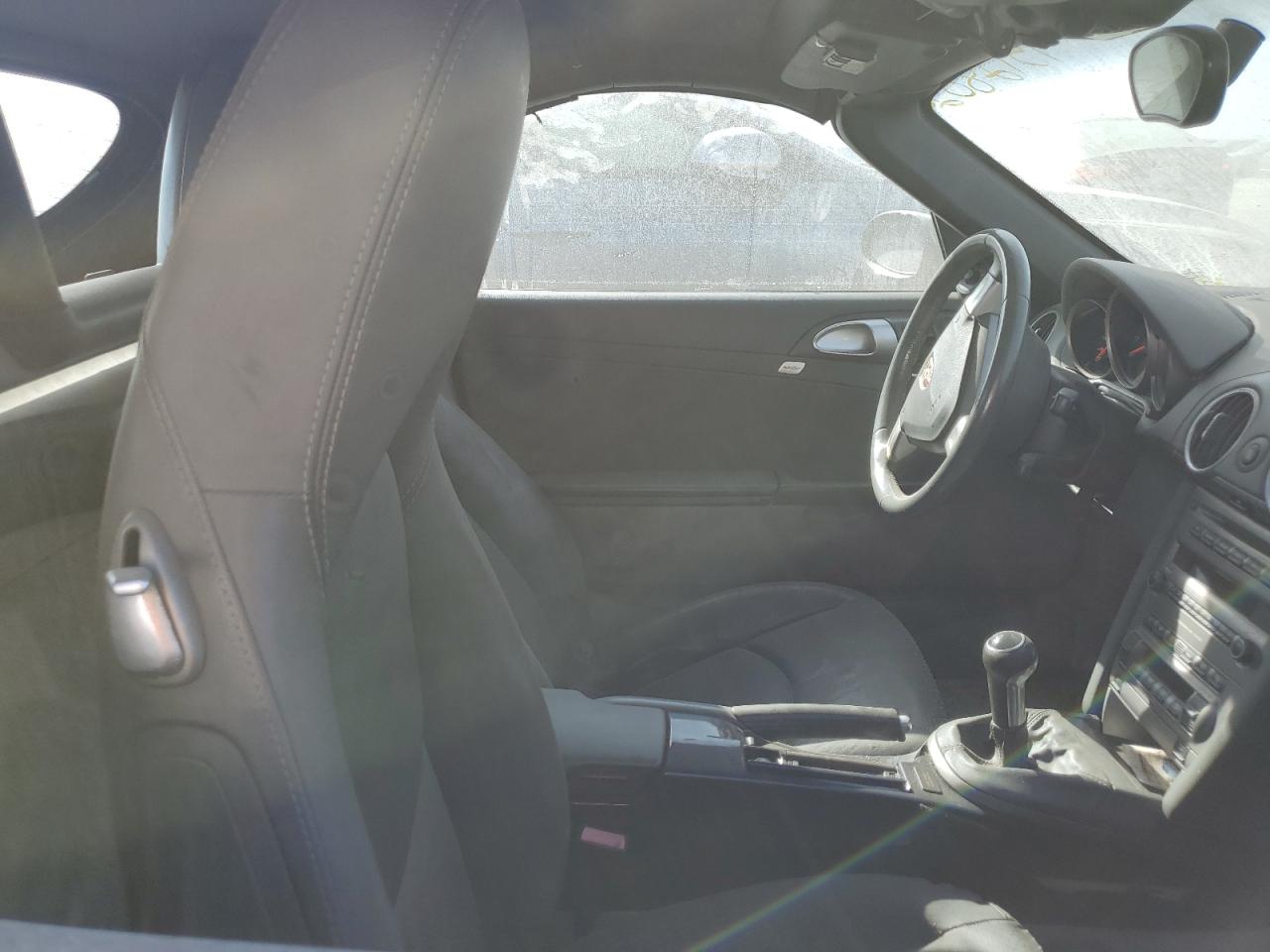 2007 Porsche Boxster VIN WP0CA29897U710421 Copart auction photo, water/flood damage thumbnail 10