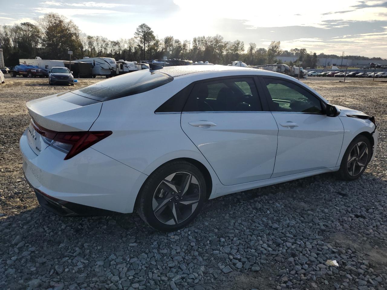 2021 Hyundai Elantra VIN 5NPLP4AG1MH023355 Copart auction photo, front end damage thumbnail 3