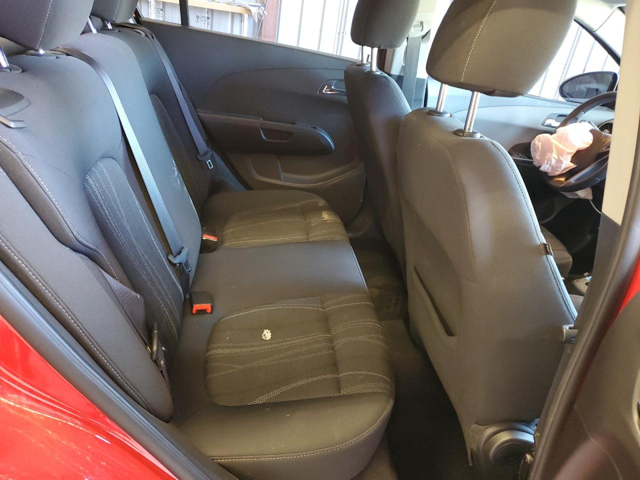 2015 Chevrolet Sonic VIN 1G1JC5SG3F4176666 Copart auction photo, front end / side damage thumbnail 10