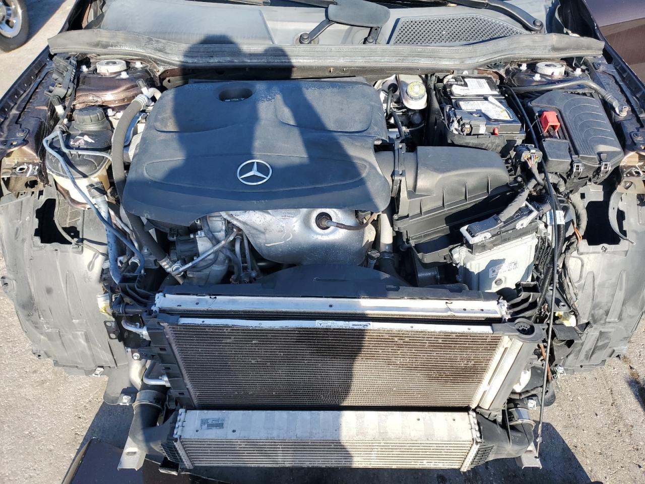 2018 Mercedes-Benz GLA-klasse VIN WDCTG4EB7JJ488718 Copart auction photo, front end / side damage thumbnail 12
