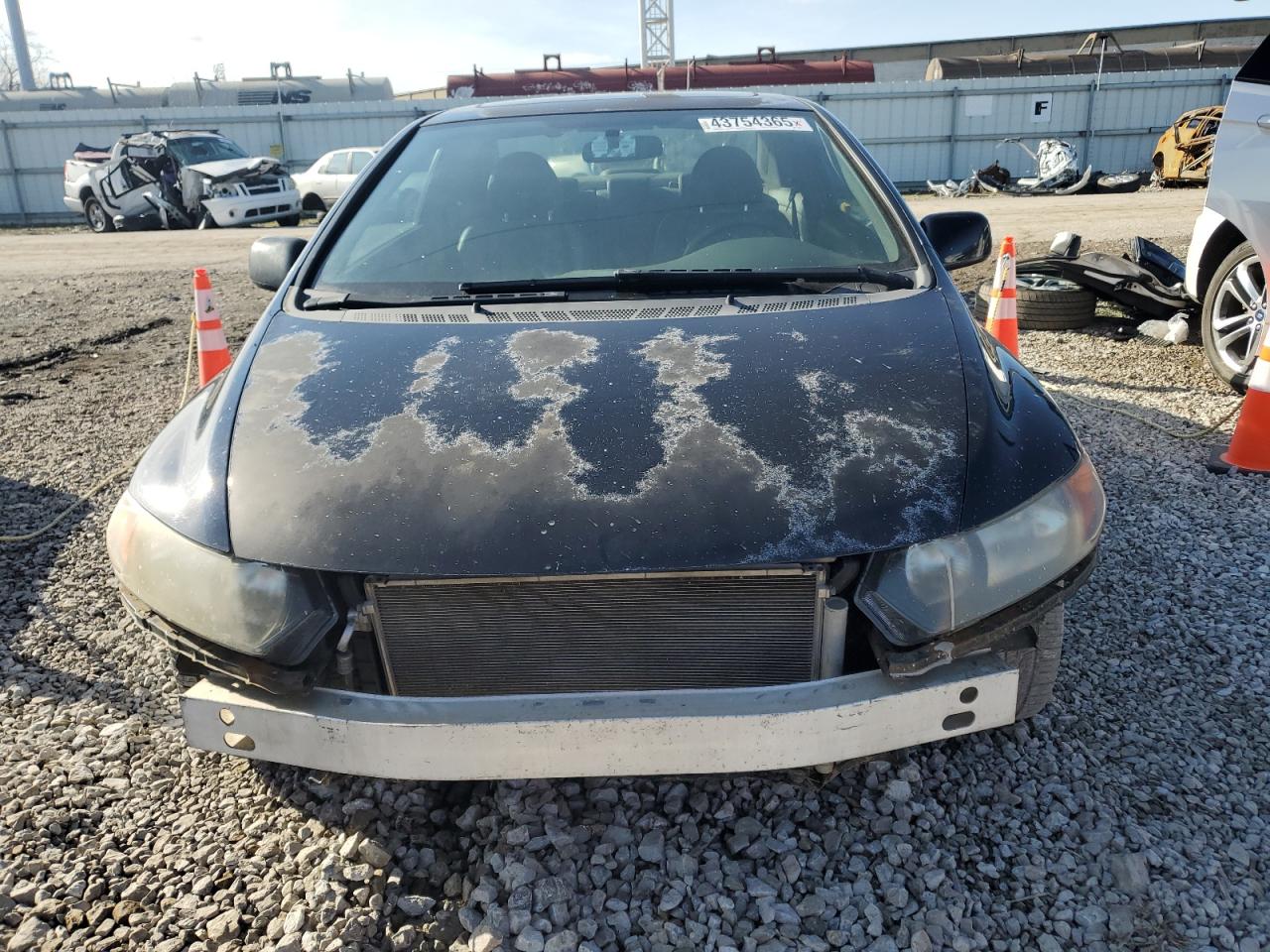 2008 Honda Civic VIN 2HGFG12948H542699 Copart auction photo, front end damage thumbnail 5