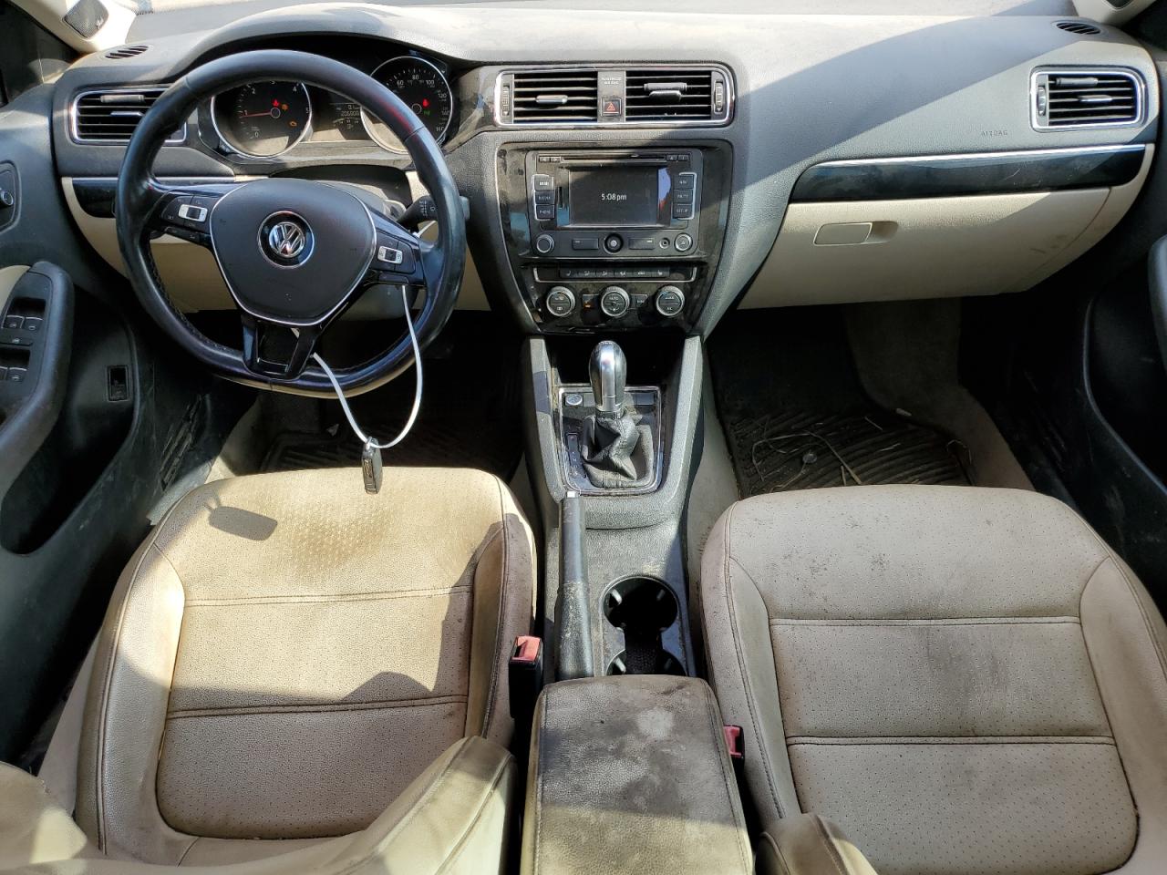 2015 Volkswagen Jetta VIN 3VWLA7AJ2FM325732 Copart auction photo, front end damage thumbnail 8