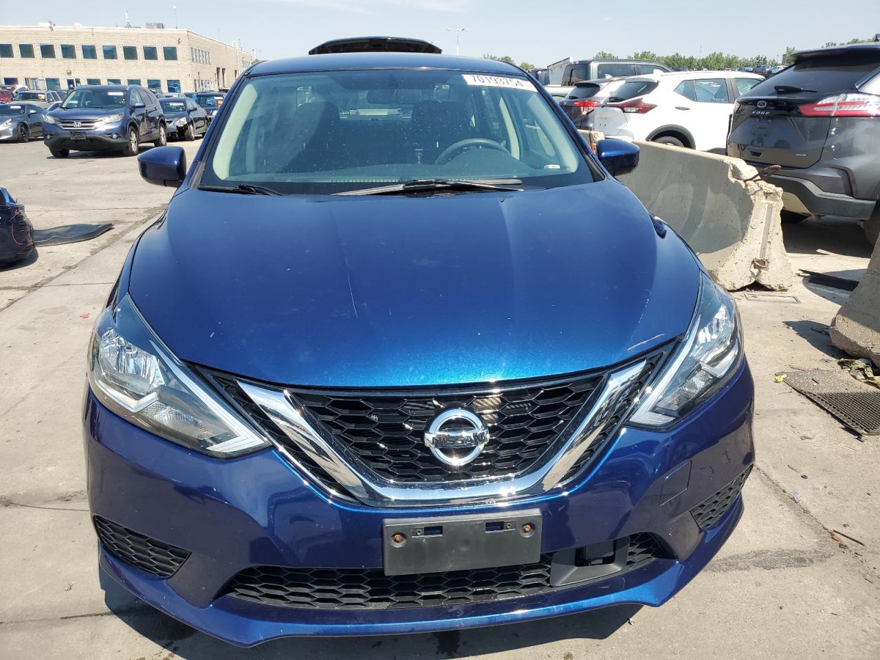 2019 Nissan Sentra VIN 3N1AB7AP8KY247314 Copart auction photo, rear end damage thumbnail 5