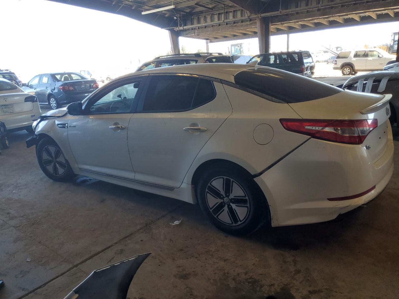 2013 KIA Optima VIN KNAGM4AD9D5062109 Copart auction photo, front end damage thumbnail 2