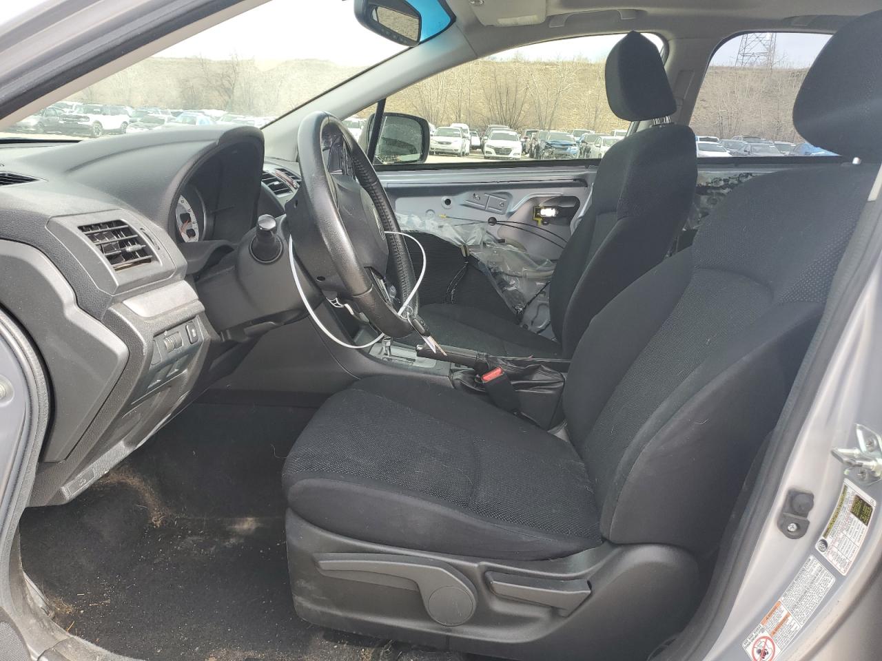 2012 Subaru Impreza VIN JF1GPAD63CH235244 Copart auction photo, all over damage thumbnail 7