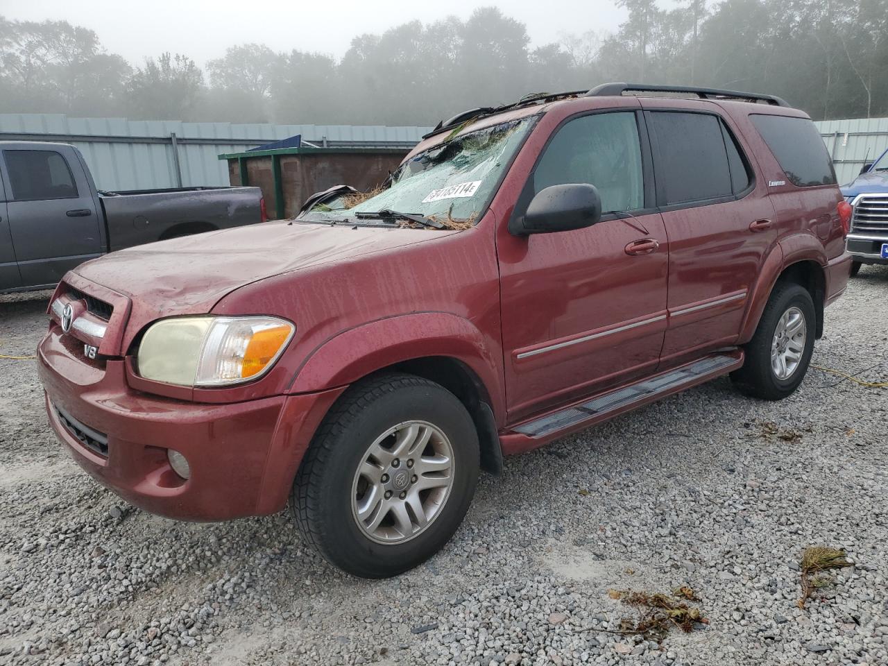 2007 Toyota Sequoia VIN 5TDZT38A47S284835