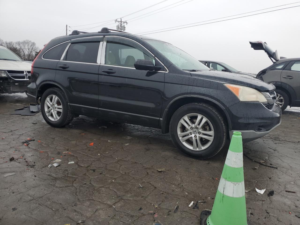 2010 Honda CR-V VIN 5J6RE4H56AL095092 Copart auction photo, rear end damage thumbnail 4