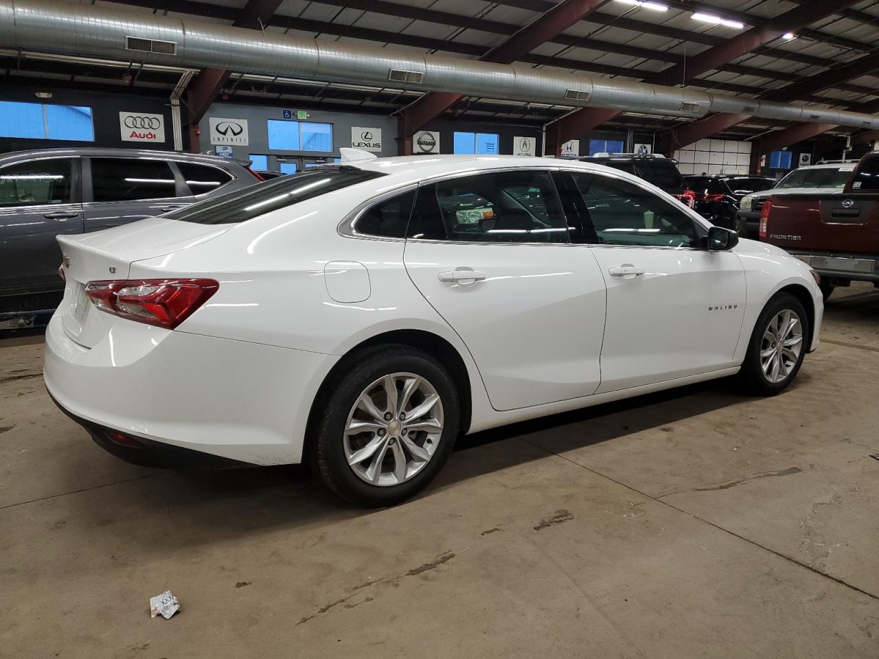 2022 Chevrolet Malibu VIN 1G1ZD5ST0NF180562 Copart auction photo, front end damage thumbnail 3