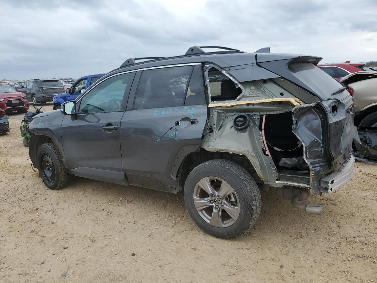 2023 Toyota RAV 4 VIN 2T3W1RFV3PW240938 Copart auction photo, all over damage thumbnail 2