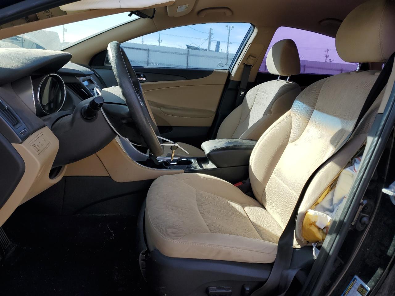 2014 Hyundai Sonata VIN 5NPEB4AC9EH940646 Copart auction photo, front end / undercarriage damage thumbnail 7