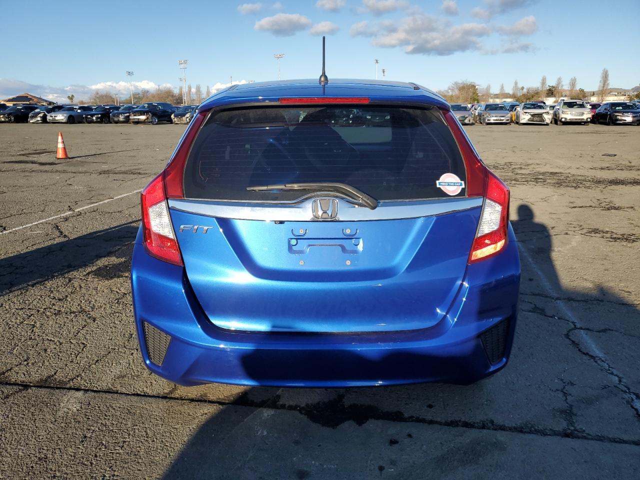 2015 Honda Fit VIN 3HGGK5H82FM784706 Copart auction photo, all over damage thumbnail 6
