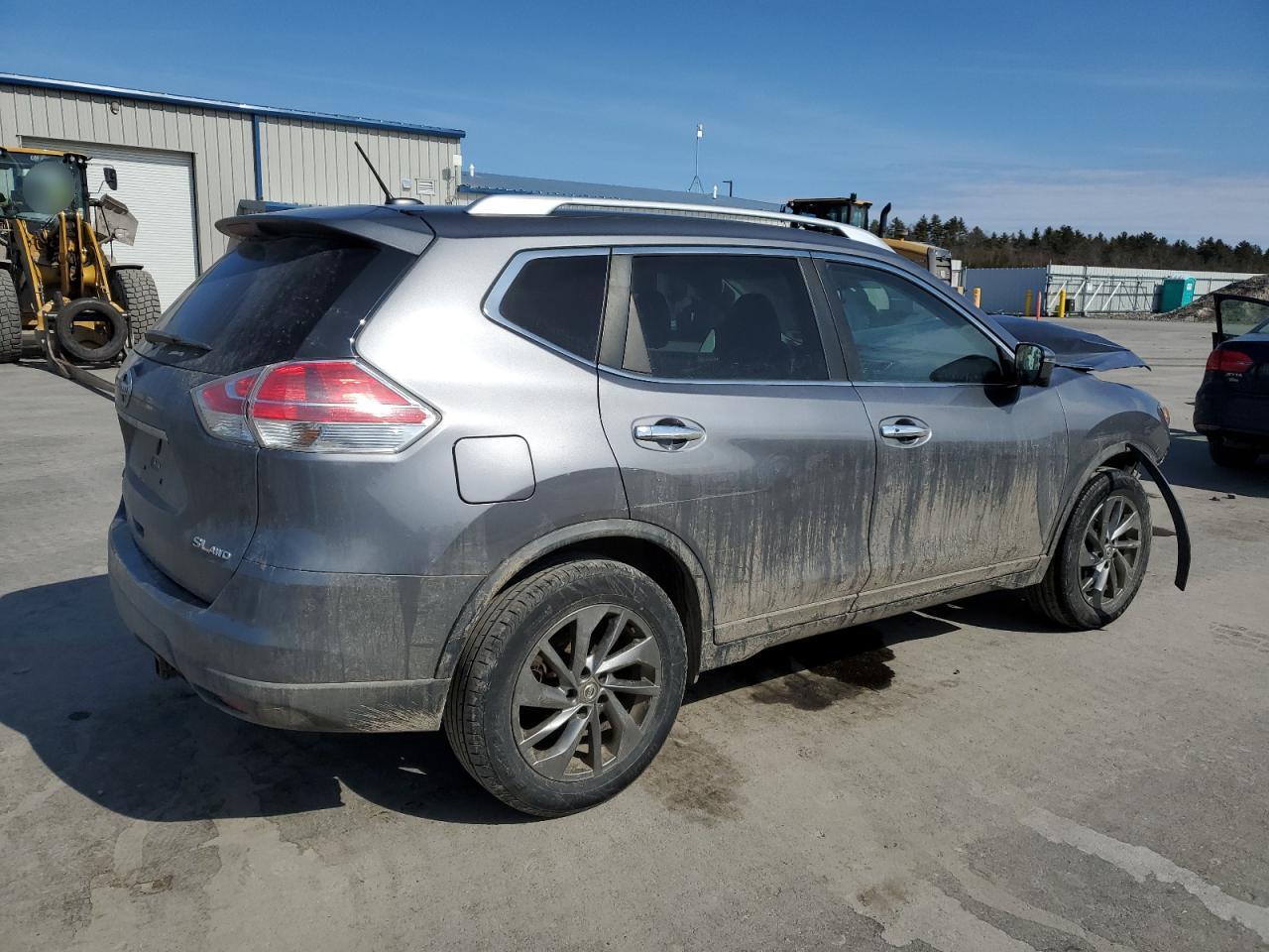2016 Nissan Rogue VIN KNMAT2MV2GP670406 Copart auction photo, front end damage thumbnail 3