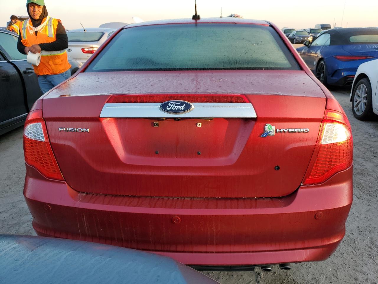2011 Ford Fusion VIN 3FADP0L33BR188704 Copart auction photo, water/flood damage thumbnail 6
