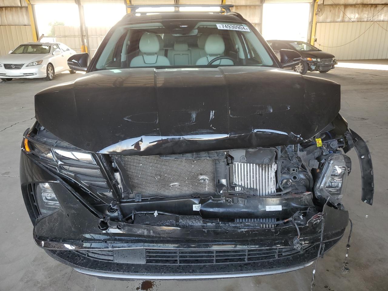 2023 Hyundai Tucson VIN KM8JECA16PU101055 Copart auction photo, front end / rear end damage thumbnail 5