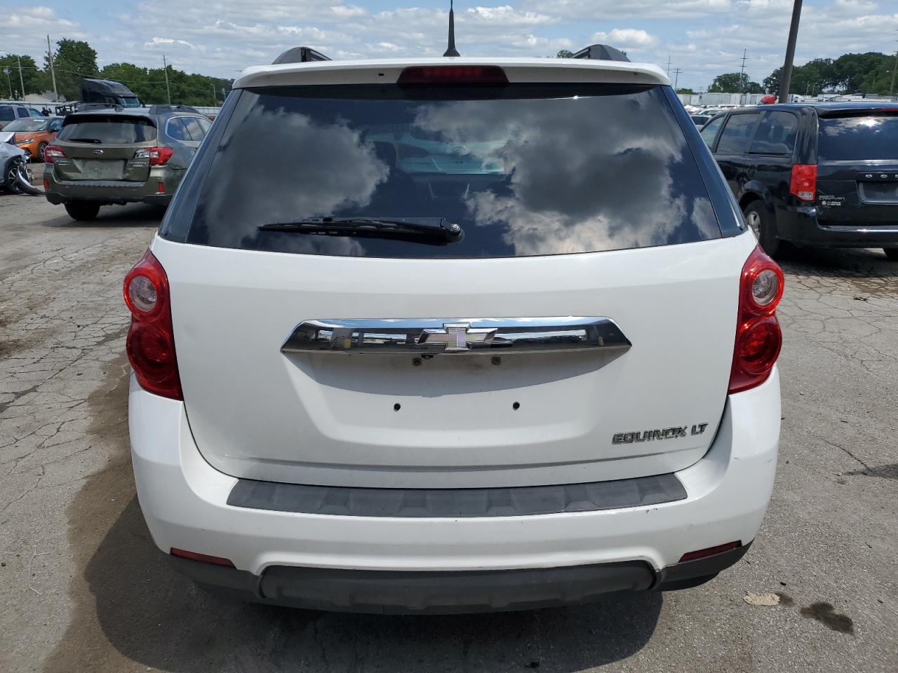 2012 Chevrolet Equinox VIN 2GNALDEK0C6326879 Copart auction photo, front end / side damage thumbnail 6
