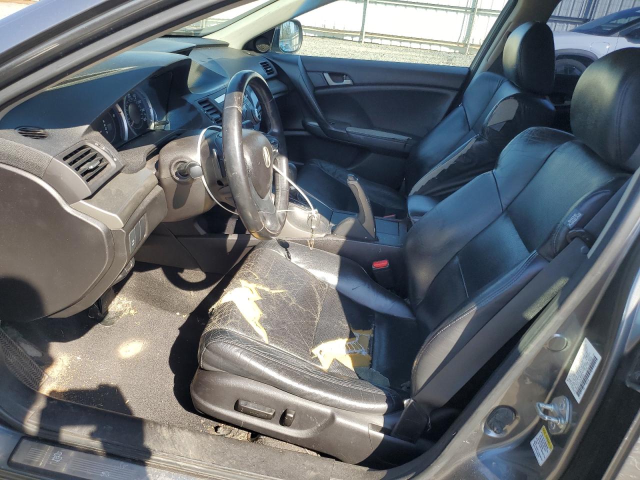 2010 Acura TSX VIN JH4CU2F68AC008662 Copart auction photo, front end damage thumbnail 7