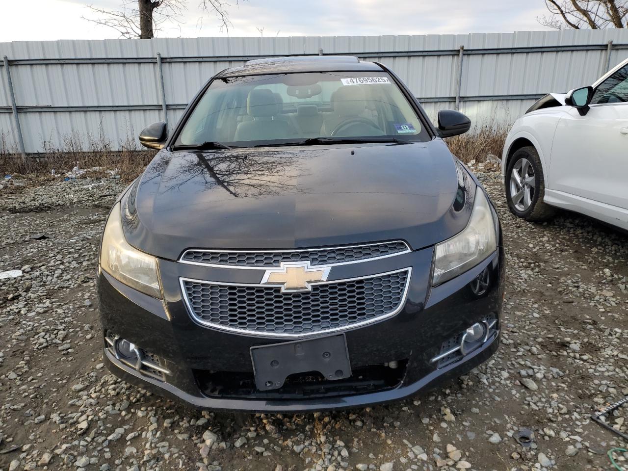 2011 Chevrolet Cruze VIN 1G1PH5S97B7214583 Copart auction photo, side / undercarriage damage thumbnail 5