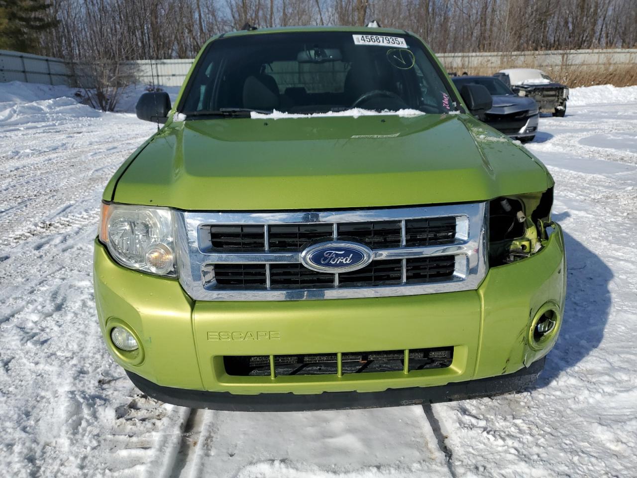 2012 Ford Escape VIN 1FMCU9DGXCKA83132 Copart auction photo, front end / minor dent/scratches damage thumbnail 5