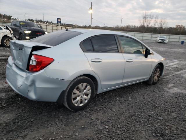 2012 Honda Civic VIN 2HGFB2F52CH516168 Copart auction photo, rear end damage thumbnail 3