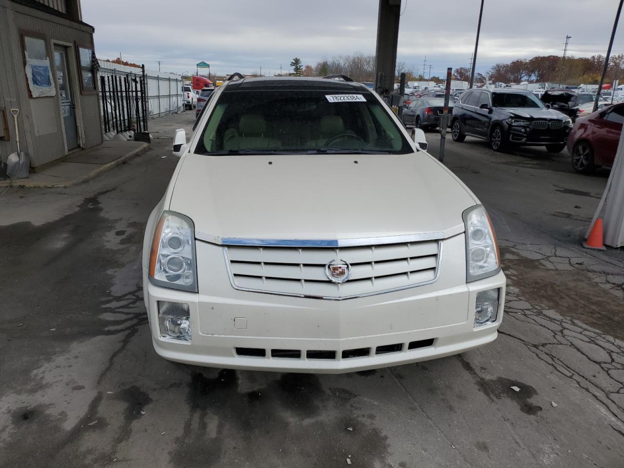 2007 Cadillac SRX VIN 1GYEE637370136808 Copart auction photo, rear end / side damage thumbnail 5