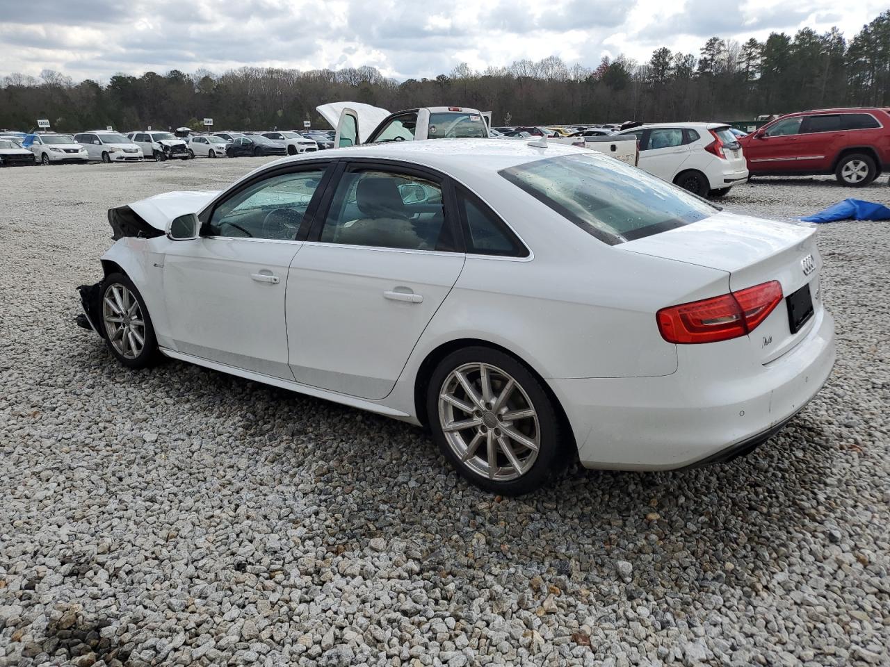 2014 Audi A4 VIN WAUHFAFL3EA143726 Copart auction photo, front end damage thumbnail 2