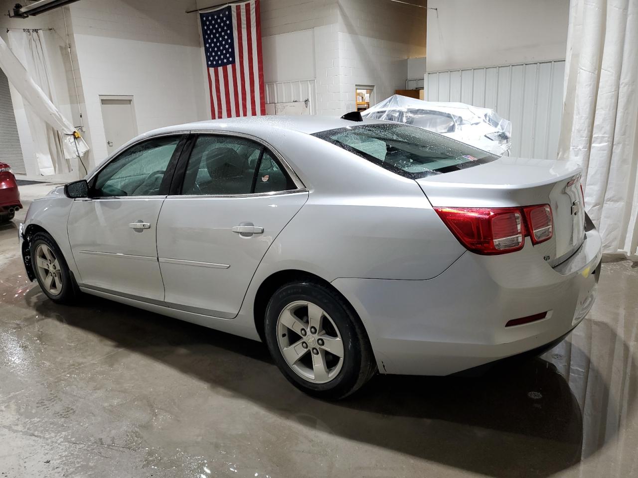 2014 Chevrolet Malibu VIN 1G11B5SL9EF204778 Copart auction photo, side / front end damage thumbnail 2