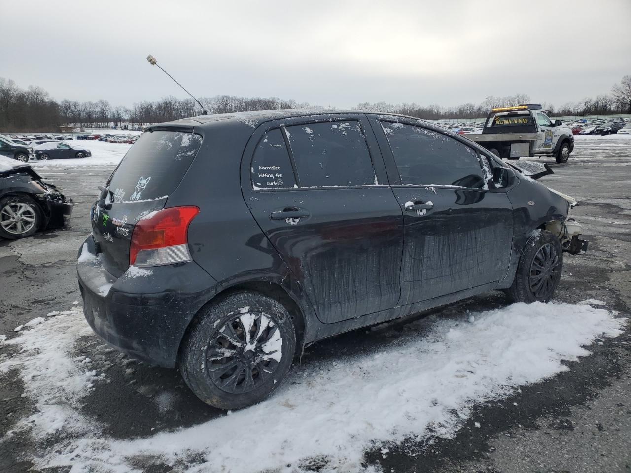 2011 Toyota Yaris VIN JTDKT4K39B5341515 Copart auction photo, front end damage thumbnail 3