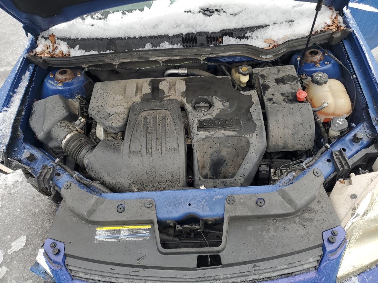 2008 Chevrolet Cobalt VIN 1G1AM58B987168176 Copart auction photo, front end damage thumbnail 11
