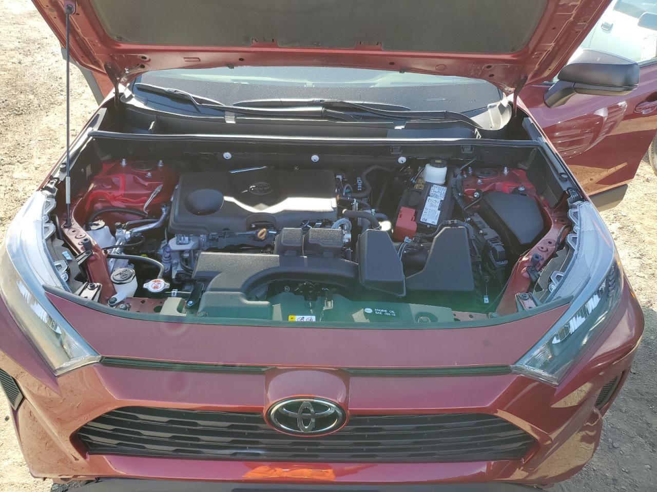 2022 Toyota RAV 4 VIN 2T3H1RFVXNW194322 Copart auction photo, front end / undercarriage damage thumbnail 12