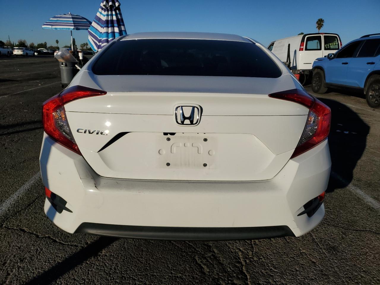 2016 Honda Civic VIN 2HGFC2F5XGH567730 Copart auction photo, front end damage thumbnail 6
