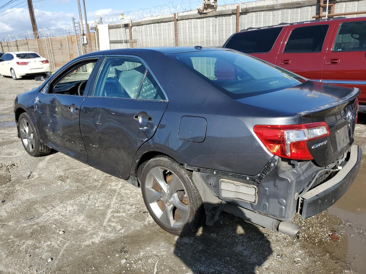 2012 Toyota Camry VIN 4T1BK1FK1CU003614 Copart auction photo, side / front end damage thumbnail 2