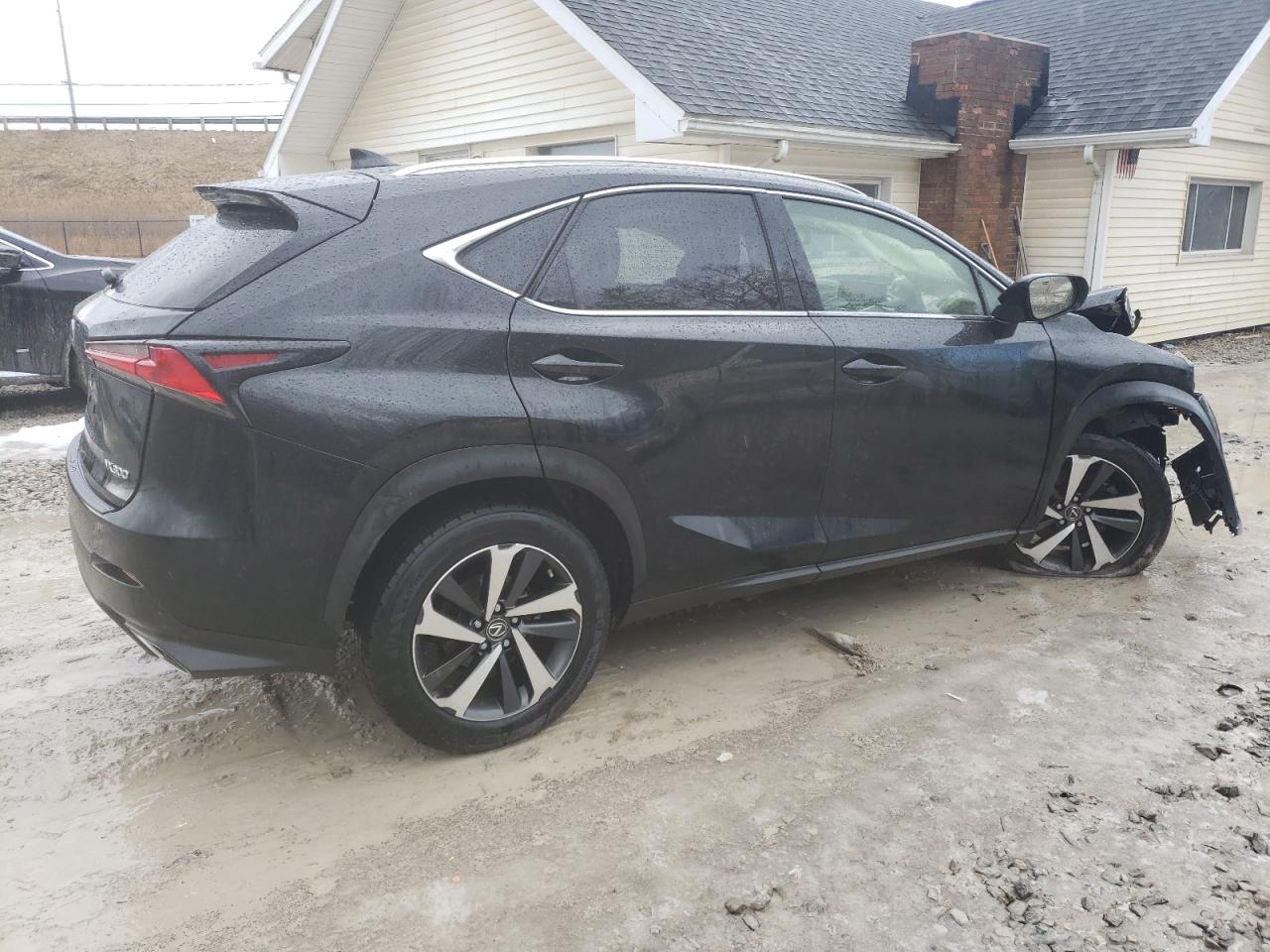 2018 Lexus NX VIN JTJBARBZ1J2152507 Copart auction photo, front end / side damage thumbnail 3