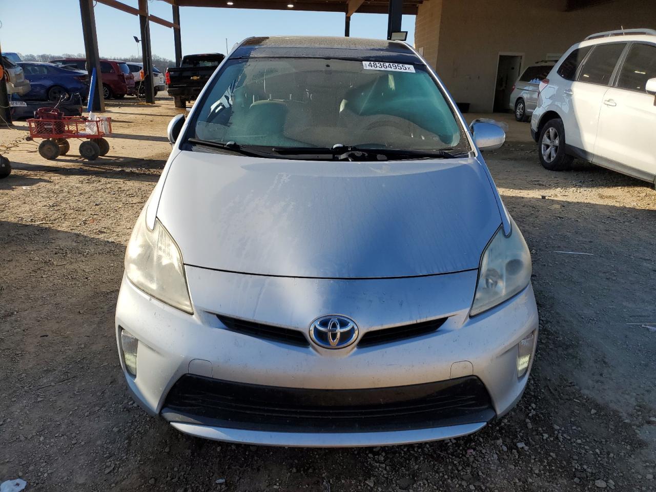 2012 Toyota Prius VIN JTDKN3DU7C5431855 Copart auction photo, side damage thumbnail 5