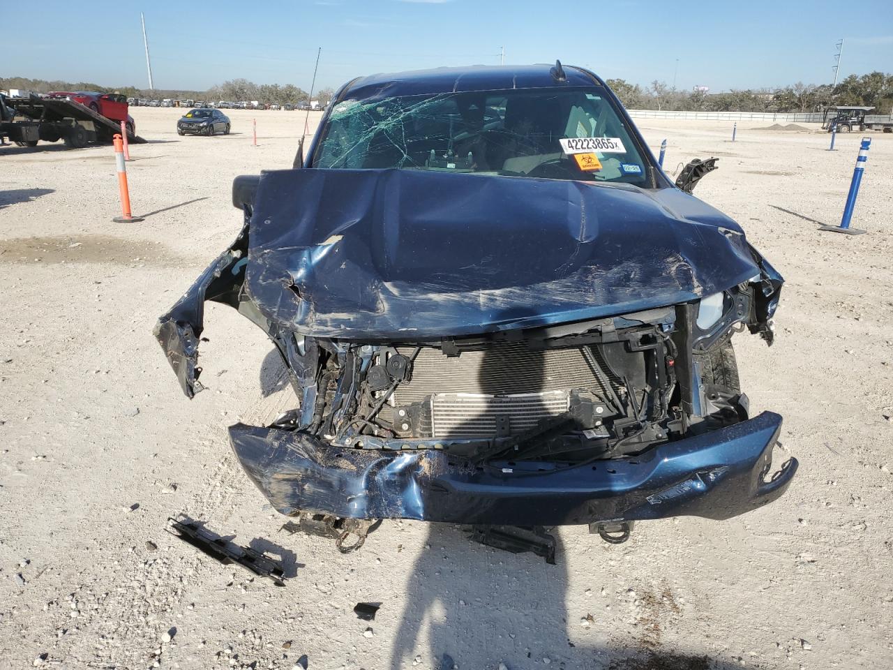 2022 Chevrolet Silverado VIN 3GCPWBEK7NG216725 Copart auction photo, rollover damage thumbnail 5