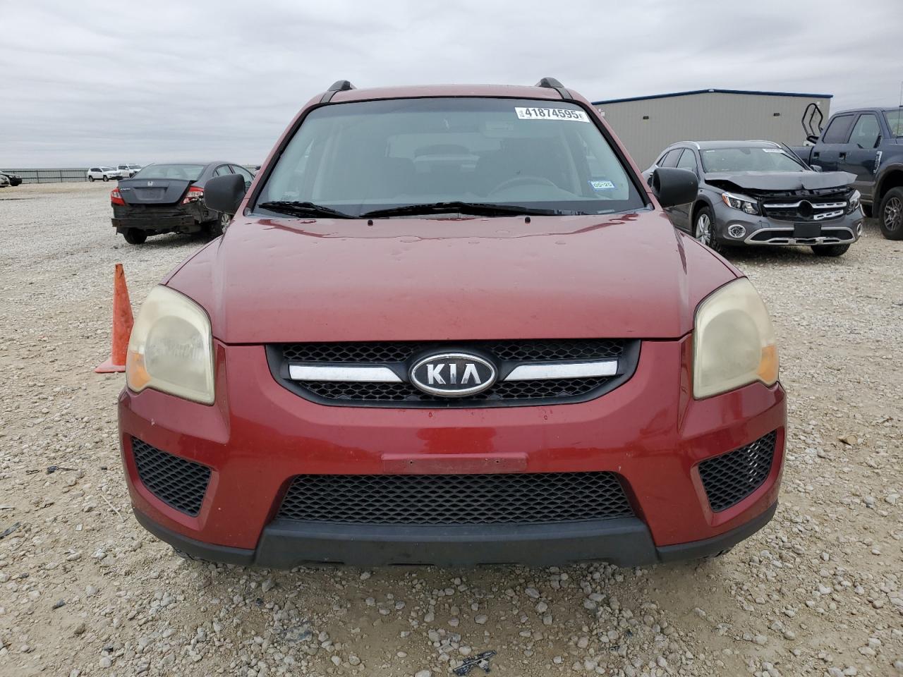 2009 KIA Sportage VIN KNDJF724997591428 Copart auction photo, all over / hail damage thumbnail 5