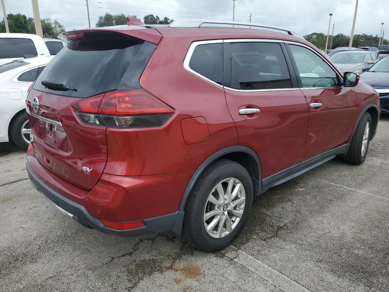 2020 Nissan Rogue VIN 5N1AT2MT9LC750278 Copart auction photo, water/flood damage thumbnail 3